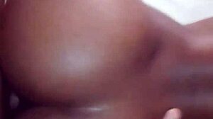 Amateur Ebony Latina Gets Fucked Doggystyle By Big Black Cock