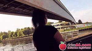 Anastasiaxxx Swallows Cum In Public Highway Blowjob