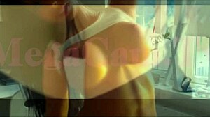 Long Legs in High Heels at Office! Who Can Resist This Blonde?