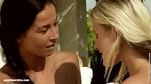 Sensual Lesbian Scene with Fingering, Cunilingus, and Masturbation by Sapphix