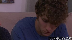 brandon wilde pillages calvin banks booty with big cock riding