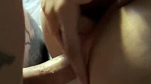 curvy latina with big tits gets anal sex.