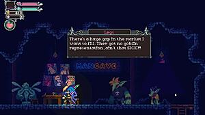 Flip witch pixel hentai game ep 6 femdom creampie in the forest