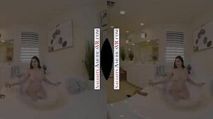 alyx star craves cock in the bathtub teasingly