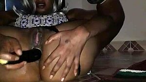 eggplant anal makes me squirt so much my floor is soaked