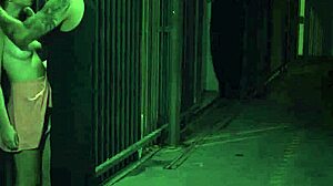 Bound Teen in Glasses Worships Feet in BDSM