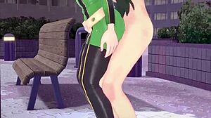 Tsuyu Asui in Park Encounter
