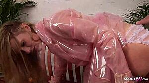 wet clothed cfnm sex for big boobs milf paige ashley in rain jacket