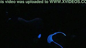 scarlett johnson enjoys blacklight sex session