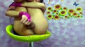 naughty shemale gets excited on webcam