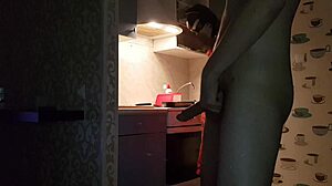 Asmodey and Jasper engage in anal and oral sex in the kitchen