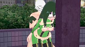 Tsuyu Asui in Park Encounter