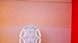 The cam slut performs live on camera for viewers