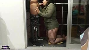 blowjob on my sister-in-law's balcony