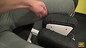 Hunt4k training your girlfriend with hard fingering