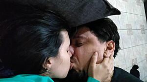 Rolling hot sex with the nymph and old man?