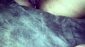 Sis and I masturbate in black ebony session