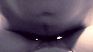 último día de visita de mi amiga otaku la lleno de lechita para que no me extrañe