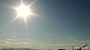 i'm a naughty blonde handlin two cocks