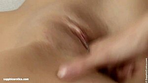 Brunettes klaudia and leanna passionately lick and finger each other's wet pussies in hot lesbian masturbation erotica!