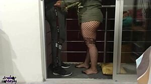 blowjob on my sister-in-law's balcony