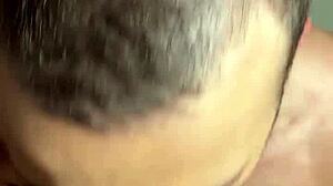 i spotted that big-tailed male on the couch and made him suck my dick