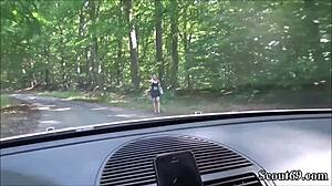 I’m 18, hitched a ride, thanked him with outdoor action