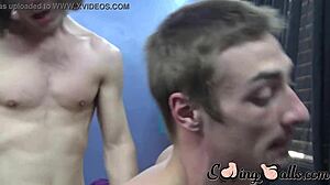 Skinny Gay Guys Lick, Suck, and Bareback Monster Cocks with Dildos and Toys in Hardcore Fetish Scene