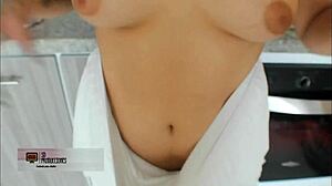 Stepsister Demands Ass Fucking And Cum Swallowing At Breakfast