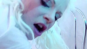 blonde's mistake fucks every cock