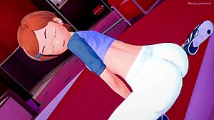 Gwen ben 10 finalmente se divierte en el hotel del amor version adulta