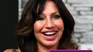 oh yeah, this busty british cougar is taking a huge cumshot on her face