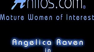 older wench sucks cock and rides in missionary position