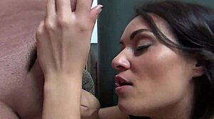 Charley Chase Gives Sloppy Blowjob to Wesson with Facial