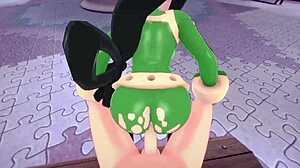 Tsuyu Asui in Park Encounter