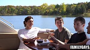 I joined step daddies in a wild gay foursome