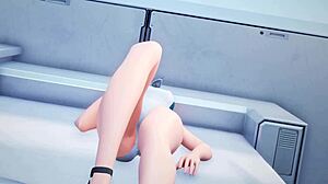 i'm code valkyrie ii fingering and fucking in bedroom and bathh