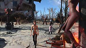 Fallout 4 extreme BDSM with cute teen?