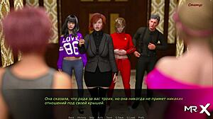 Friends having fun in group setting.