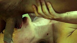 French slut in leather fucks doggystyle