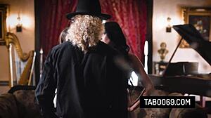 Perv Priest Gives Cock To Nympho Lesbians Spencer Bradley And Mona Azar!