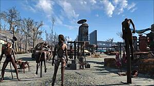 Fallout 4 extreme BDSM with cute teen?