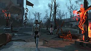 Fallout 4 extreme BDSM with cute teen?
