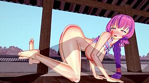 feeling the intense pleasure of big tits and ass in 3d hentai sex