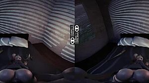 I fucked harley quinn in vr cartoon anime