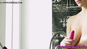 Jelena Jensen Loves Intense Toy Playing