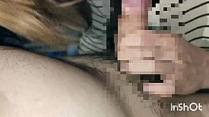 japanese amateur couple doing outdoor blowjob and handjob, personal filming?