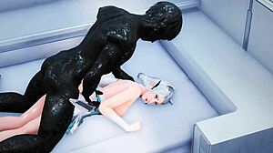 i'm code valkyrie ii fingering and fucking in bedroom and bathh