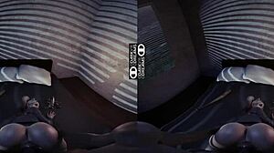 I fucked harley quinn in vr cartoon anime