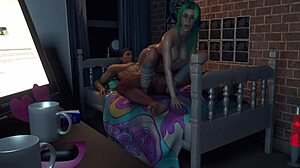 i'm a cam girl doin reverse cowgirl anal in my time off - 3d porrn